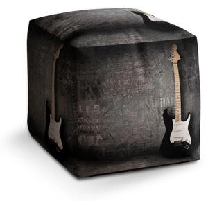 Sablio Taburet Gitara - 40x40x40 cm