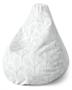 Sablio Sedací vak Pear Púčiky - 140 x 100 x 25 cm