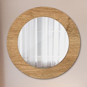 Zrkadlomat.sk Textúra dreva Textúra dreva Okrúhle zrkadlo s motívom lsdo-00243