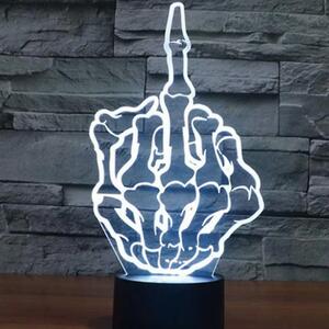 3Dmix 3D-MTV014 - Motív pre 3D LED nočnú lampu - Ruka (kostra)