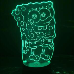 3Dmix 3D-MTV067 - Motív pre 3D LED nočnú lampu - SpongeBob