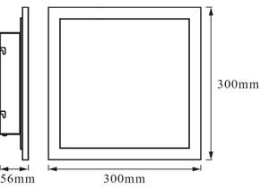 Osram - LED RGBW Stmievateľné stropné svietidlo SMART+ PLANON LED/20W/230V