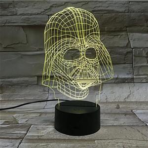 3Dmix 3D-MTV039 - Motív pre 3D LED nočnú lampu - Darth Vader (Star Wars)