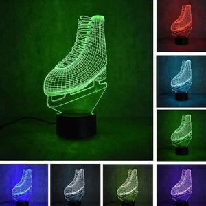 3Dmix 3D-MTV048 - Motív pre 3D LED nočnú lampu - Korčuľa