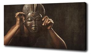 Foto obraz na plátne do obývačky Africká maska