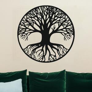 Drevená dekorácia - Strom života Aius Vyberte si rozmer výrobku:: 25x25, Vybrať dekor:: Čierna