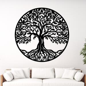 Strom života Art Tree - Dekorácia z dreva Vyberte si rozmer výrobku:: 25x25, Vybrať dekor:: Čierna