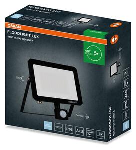 Osram - LED reflektor s pohybovým senzorom FLOODLIGHT LED/50W/230V 6500K IP65 čierna