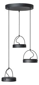 Osram - LED závesné svietidlo na lankách DECOR PUCK 3xLED/12W/230V CRI 90 čierne