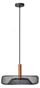 Osram - LED luster na lane DECOR MESH LED/18,5W/230V pr. 40 cm čierna/kaučukovník