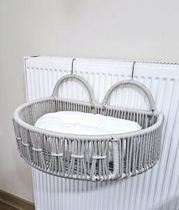 ASIR Závesný pelech pre mačky PETI krémový 51 cm