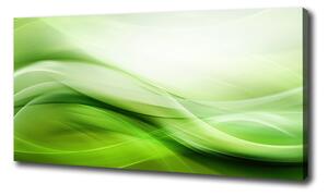 Foto obraz tlačený na plátne Zelené vlny pozadie