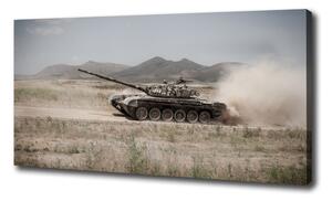 Foto obraz na plátne Tank na púšti oc-85502732