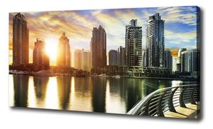 Foto obraz na plátne Dubai západ slnka oc-86065088