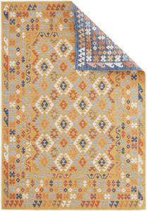 Obojstranný koberec Echo Aztec Navy