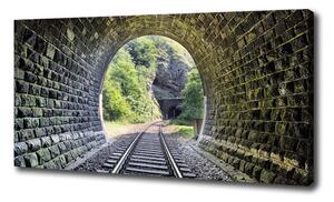 Foto obraz na plátne Železničný tunel oc-89174539