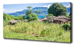 Moderný fotoobraz canvas na ráme Jazero Malavi oc-91343567