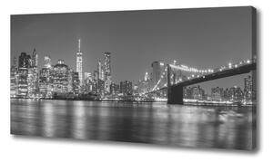 Foto obraz na plátne Manhattan noc oc-92771254