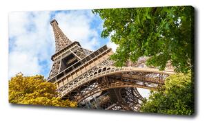 Moderný fotoobraz canvas na ráme Eiffelova veža Paríž