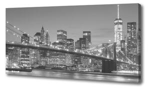 Moderný obraz canvas na ráme Manhattan noc oc-96464167