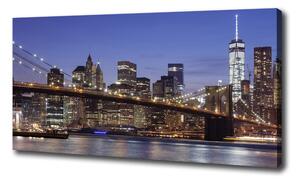 Foto obraz canvas Manhattan noc oc-96191867