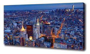 Moderný fotoobraz canvas na ráme Manhattan noc oc-96722456