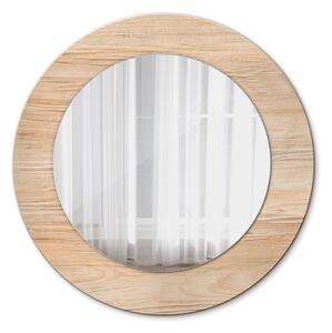 Zrkadlomat.sk Textúra dreva Textúra dreva Okrúhle dekoračné zrkadlo na stenu lsdo-00274