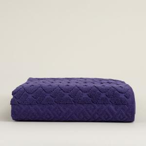Uterák Lattice 70x140 cm deep violet