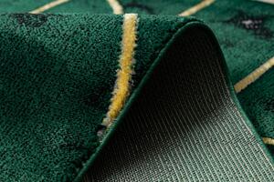 Dywany Łuszczów Kusový koberec Emerald 1016 green and gold - 80x150 cm