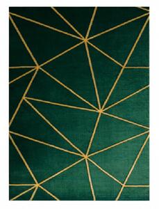Dywany Łuszczów Kusový koberec Emerald 1013 green and gold - 160x220 cm