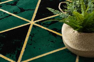 Dywany Łuszczów Kusový koberec Emerald 1020 green and gold kruh - 200x200 (priemer) kruh cm
