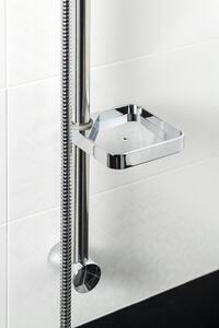 Sapho, Mydeľnička pre sprchovú tyč 19, 22, 25 mm, plast, SK090