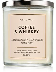 Bath & Body Works Coffee & Whiskey vonná sviečka 227 g