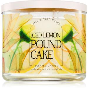 Bath & Body Works Iced Lemon Pound Cake vonná sviečka 411 g