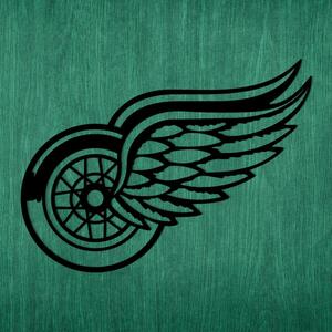 DUBLEZ | Drevené logo - Detroit Red Wings