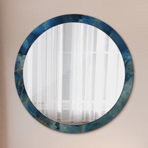 Okrúhle ozdobné zrkadlo Mramorový onyx