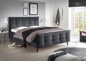 ČALÚNENÁ POSTEĽ, 180/200 cm, antracitová MID.YOU - Online Only zostavy, Online Only