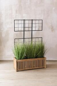 Hrantík s trelážou ESPALIER, bambus, šírka 81 cm, natur