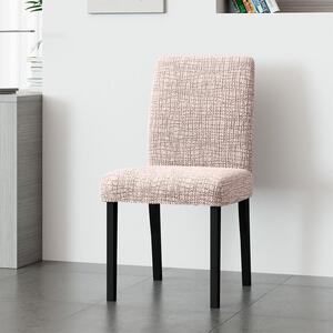 Bielastické poťahy GRAFITI NOVÉ béžové stoličky s operadlom 2 ks (45 x 45 x 50 cm)