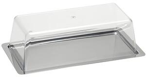 Servírovacia tácka s poklopom na kráľovský chlebíček APS 33x16,5 cm