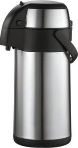 Termoska s pumpičkou Airpot, leštený nerez, 3000 ml, Gastro