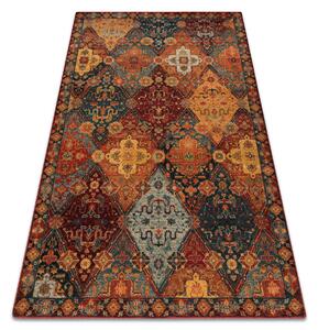 Vlnený koberec OMEGA Torino orientálny, rubínovo - červený