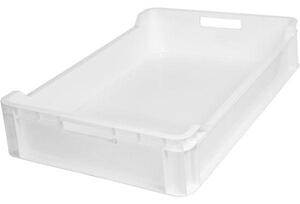 Gastro Prepravka plast 23 l 60x40x11 cm, biela