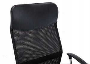 Kancelárska stolička Elite Plus v čiernej farbe