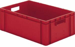 Gastro Prepravka plast 60x40x32 cm, červená