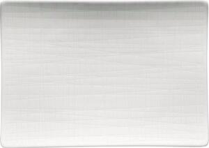 Tanier plytký Rosenthal Mesh 18x13 cm, biela (6 ks)