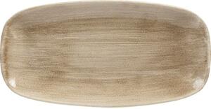 Tanier plytký Churchill Patina Antique Taupe 35,5x18,9 cm