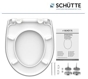 Schütte WC doska so spomaľujúcim mechanizmom (biela vlna) (100253145)