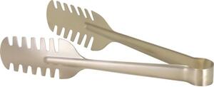 Gastro Kliešte na špagety nerezové 24 cm, champagne