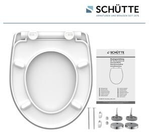 Schütte WC doska so spomaľujúcim mechanizmom (ľadovec) (100253145)